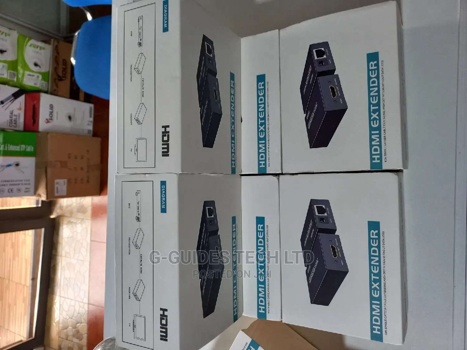 60M HDMI Extender Single Lan Cable Support