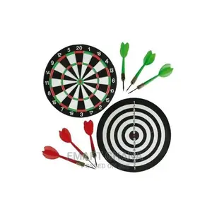Professional Double Sided Sports Dartboard Set With 6darts