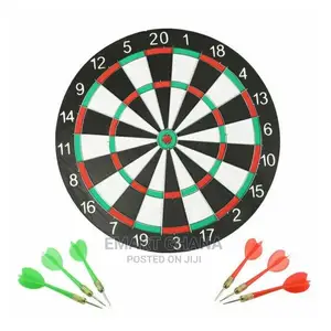 Professional Double Sided Sports Dartboard Set With 6darts