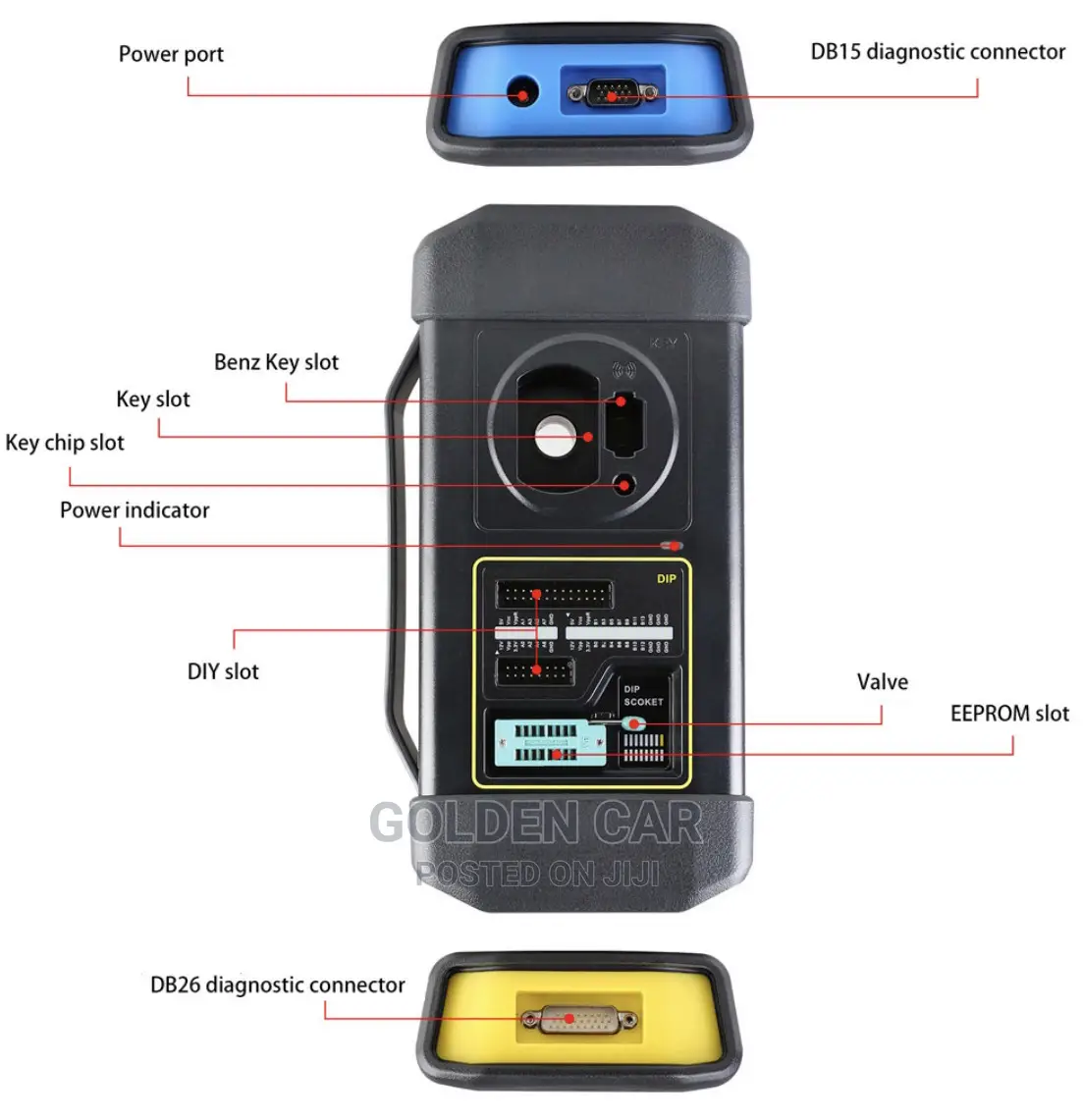 Launch X431 Xprog 3 Car Key ECU Programming Scanner