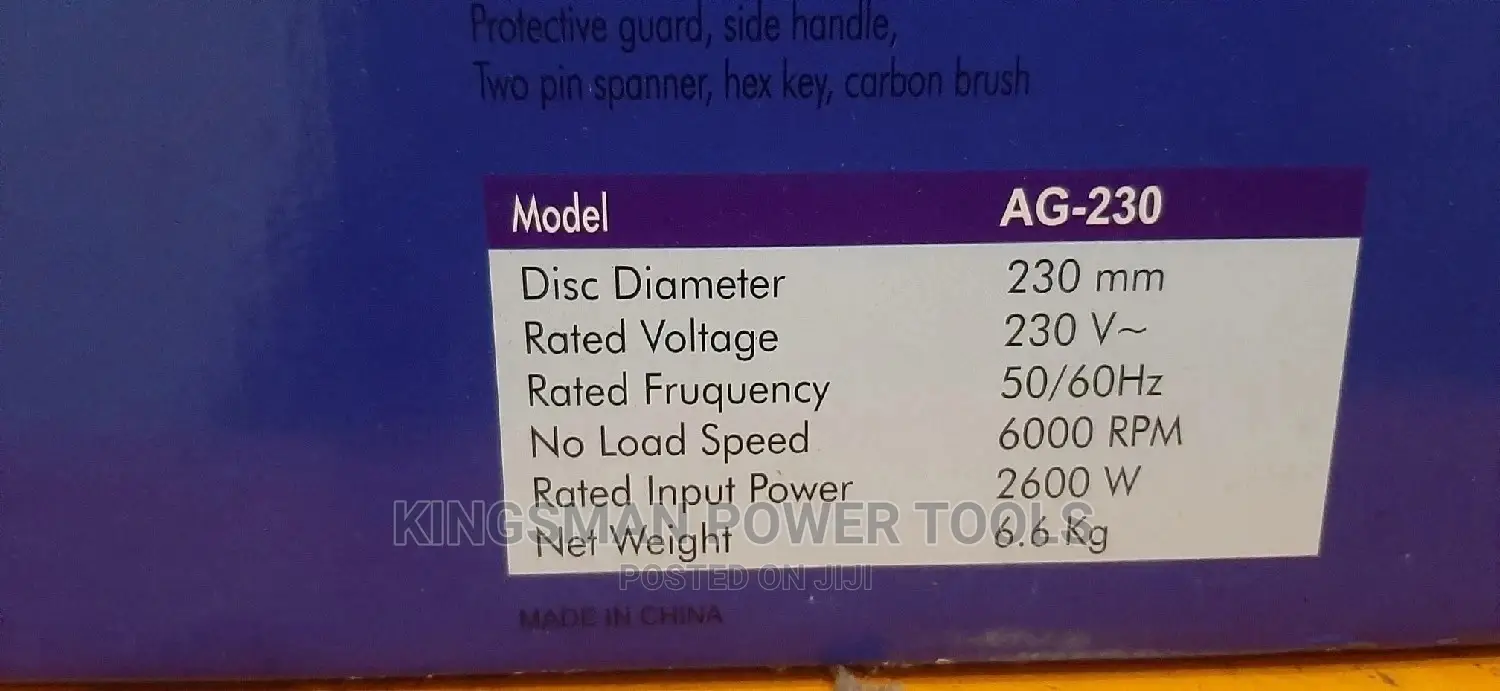 Powerflex Angle Grinder 2600 Watts
