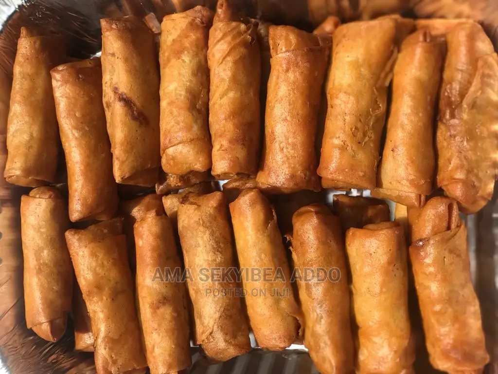 Spring Rolls Fried or Frozen,Yam Balls, Surssage Rolls