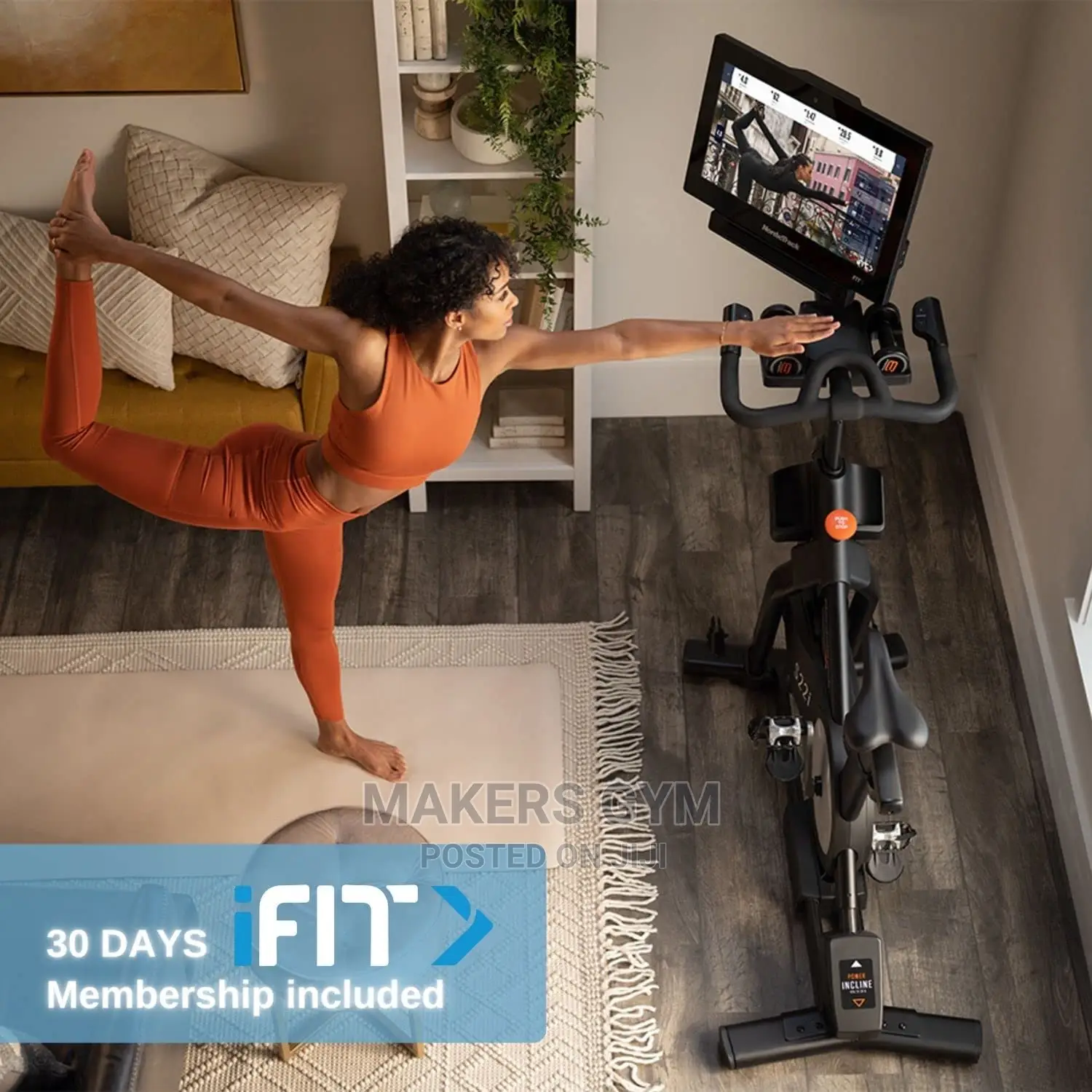 Exercise Bike Nordictrack Commercial S22i Studio Cycle