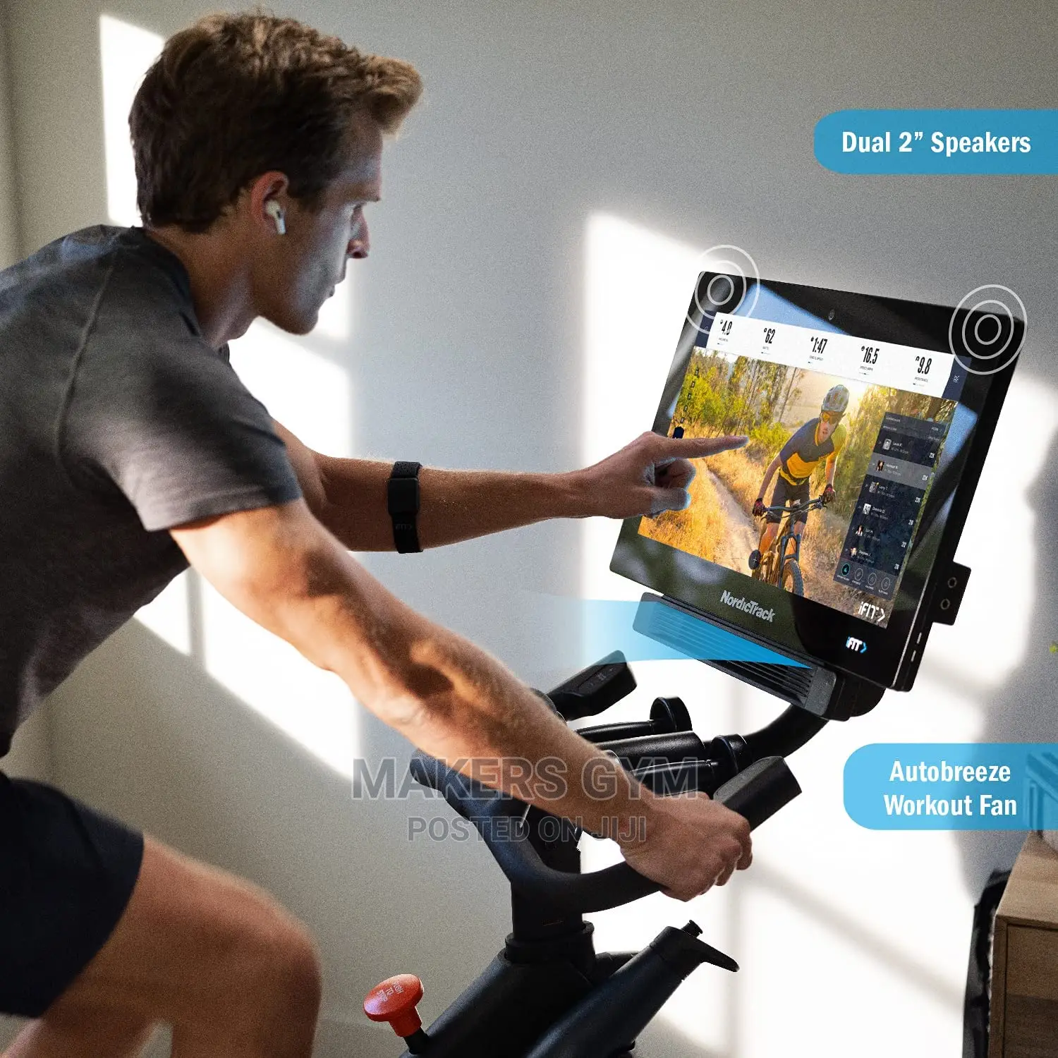 Exercise Bike Nordictrack Commercial S22i Studio Cycle