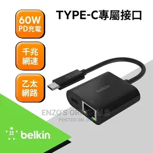 Type C or USB-C to HDMI + PD Charge Adapter Belkin Branded