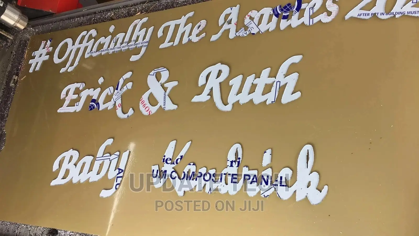 Cutouts for Backdrops Gold Silver