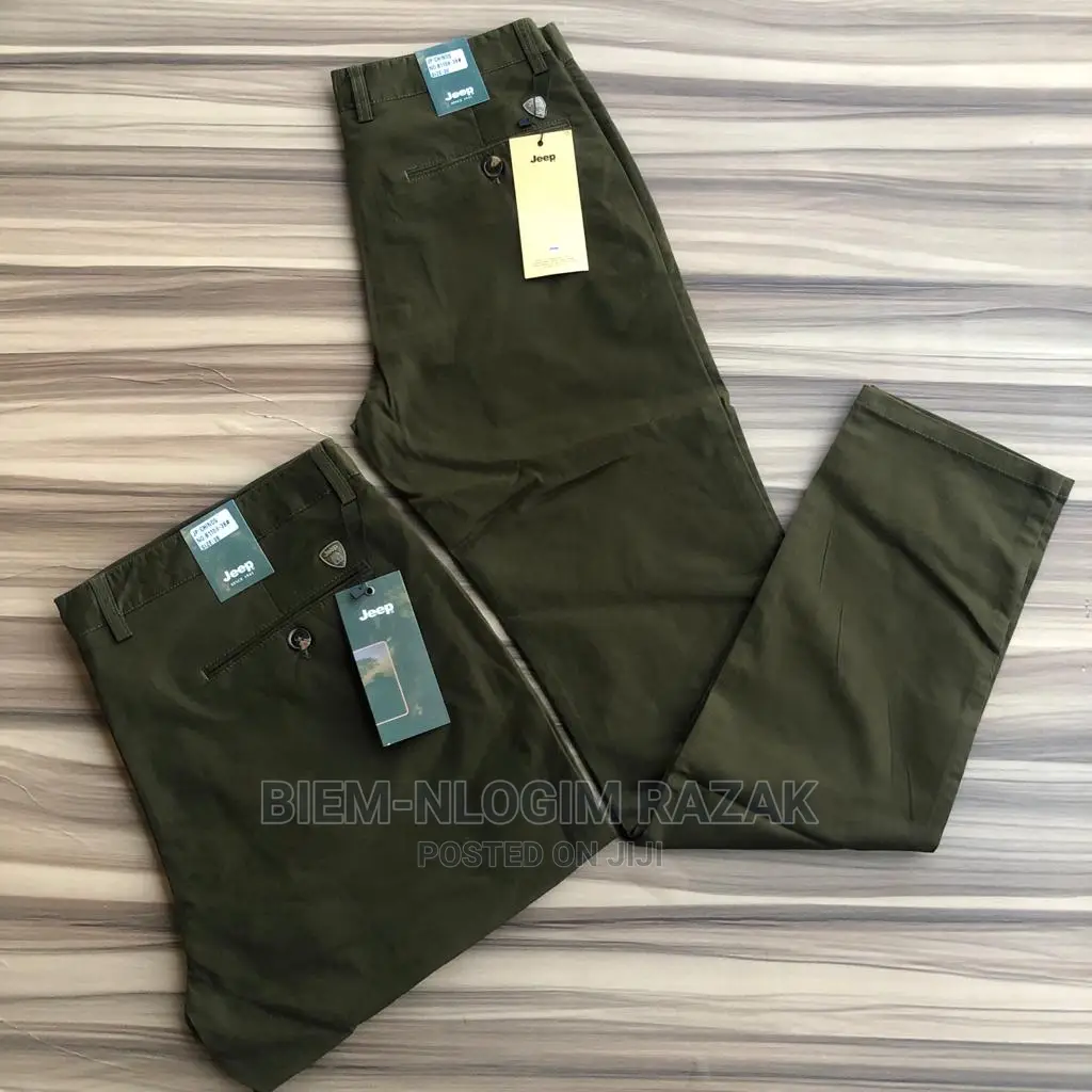Zaraman/Millionaire/Jeep Kharkie Trousers Available