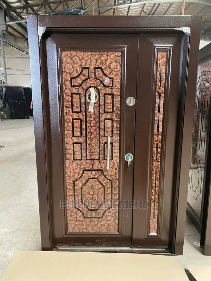 New Turkish One Half Steel Metallic Security Door in Box
