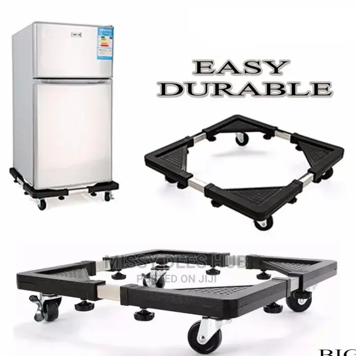 Multifunctional Movable Washing Machine/ Refridgerator Stand