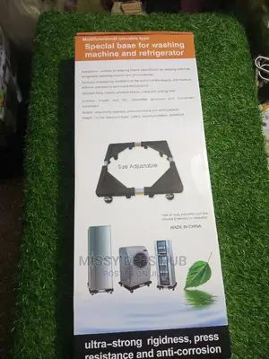Multifunctional Movable Washing Machine/ Refridgerator Stand