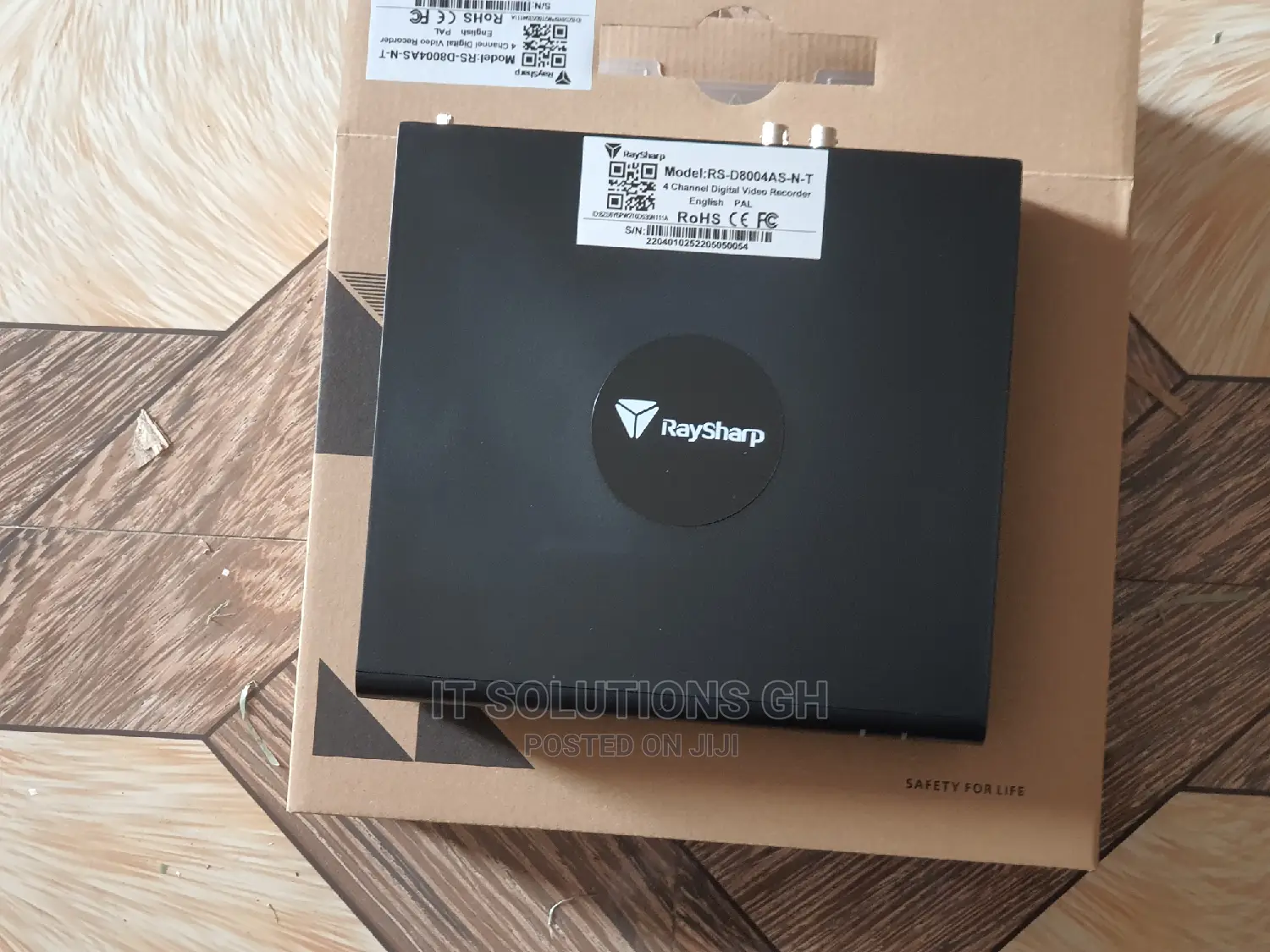 Raysharp 4ch 5mp Audio DVR Compatible With Hikvision, Dahua