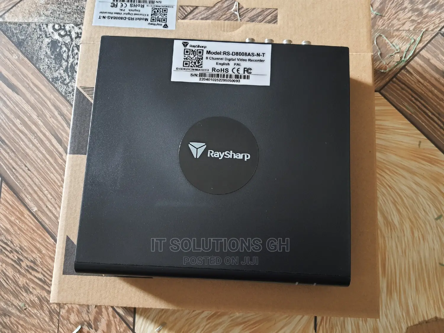 Raysharp 5mp Audio 8ch DVR Compatible With Hikvision, Dahua