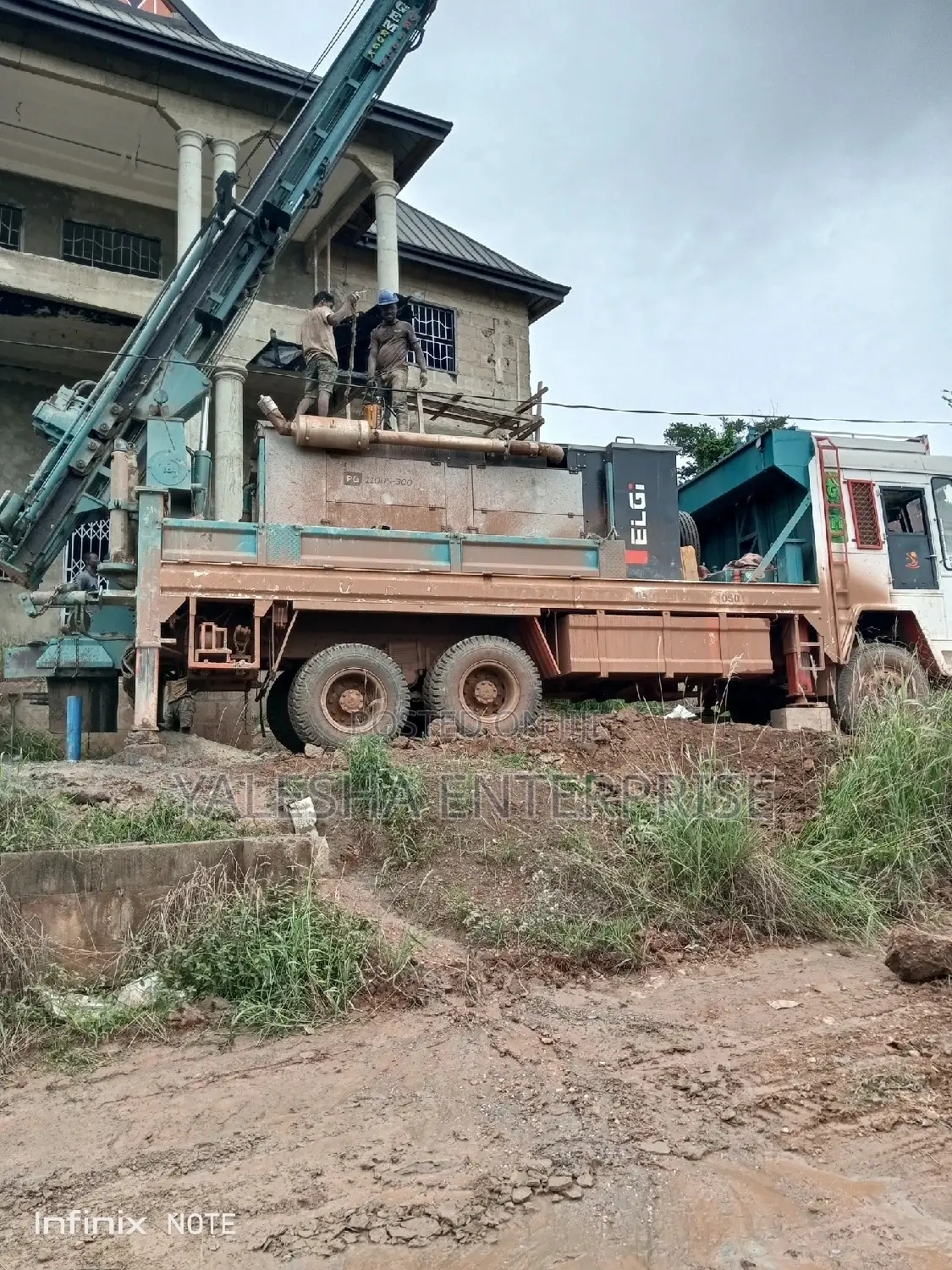 Borehole Drilling, Construction and Mechanization. Quality