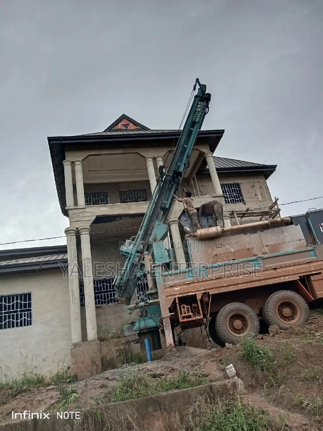 Borehole Drilling, Construction and Mechanization. Quality