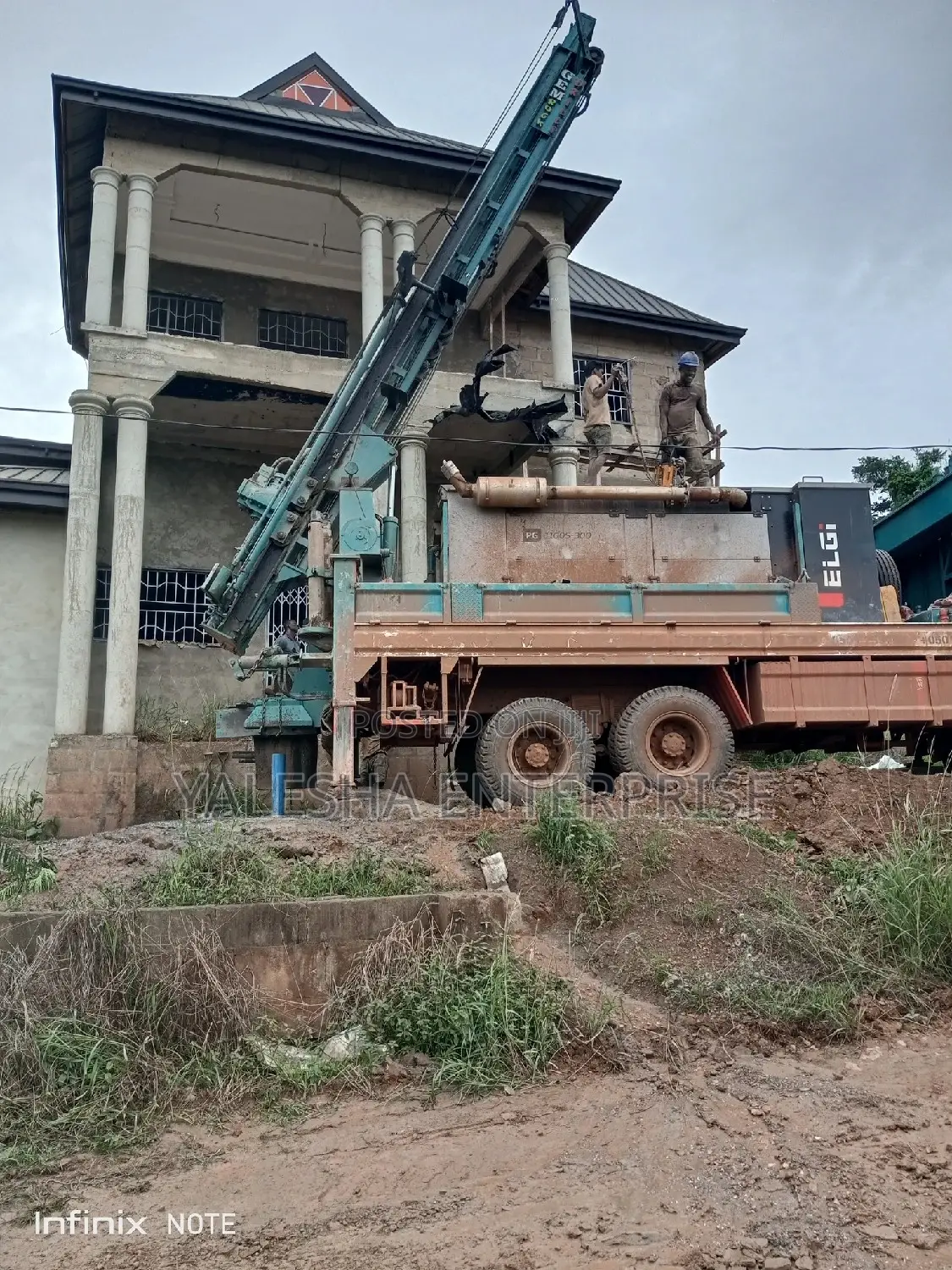 Borehole Drilling, Construction and Mechanization. Quality