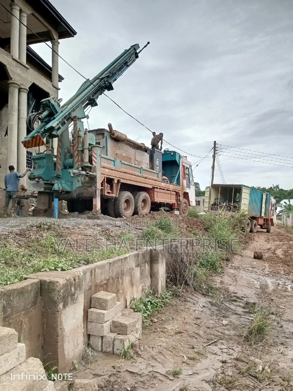 Borehole Drilling, Construction and Mechanization. Quality
