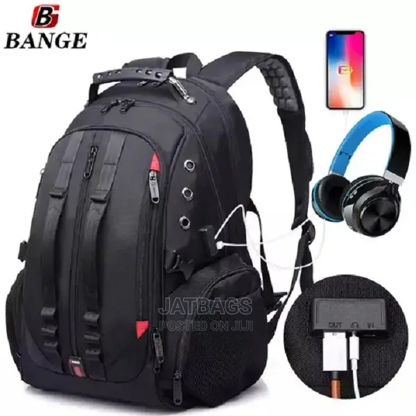 Bange Black Ultimate Laptop Backpack (FREE DELIVERY)