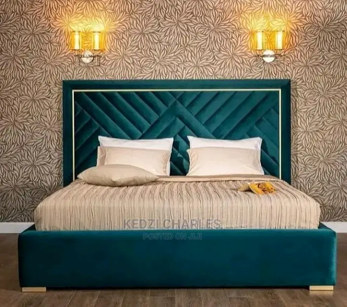King Size Bed Frame With Mattress