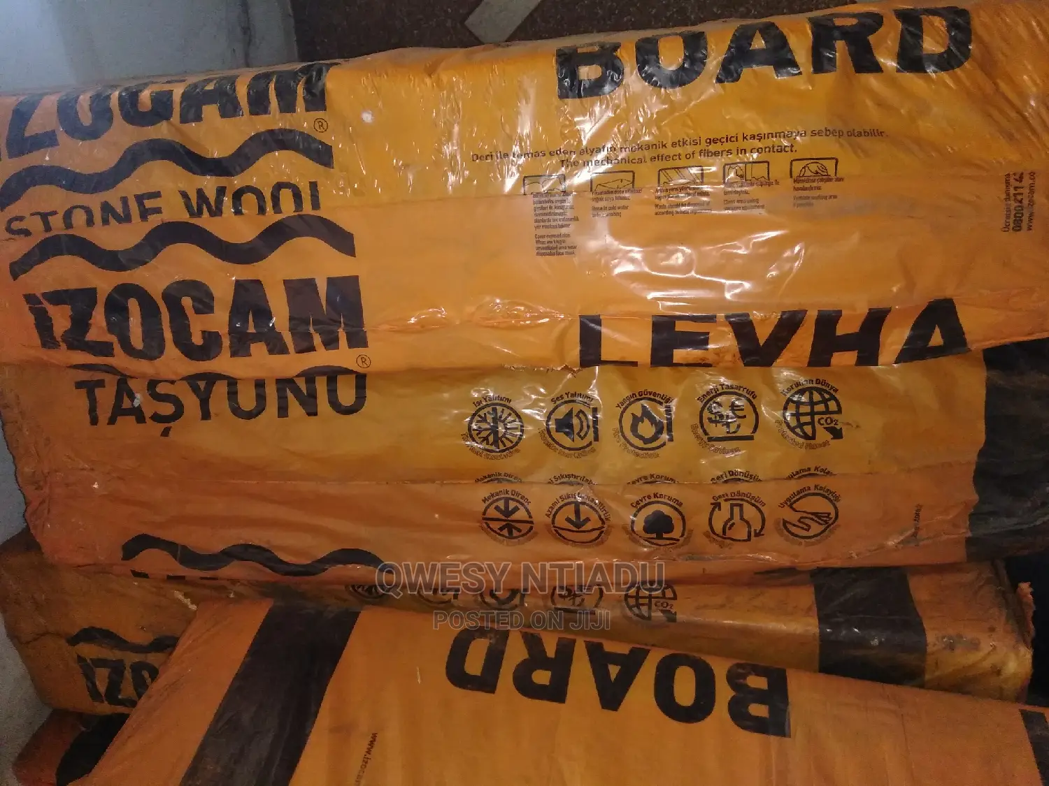Insulation Mineral Wool and Fiber Glass Wool