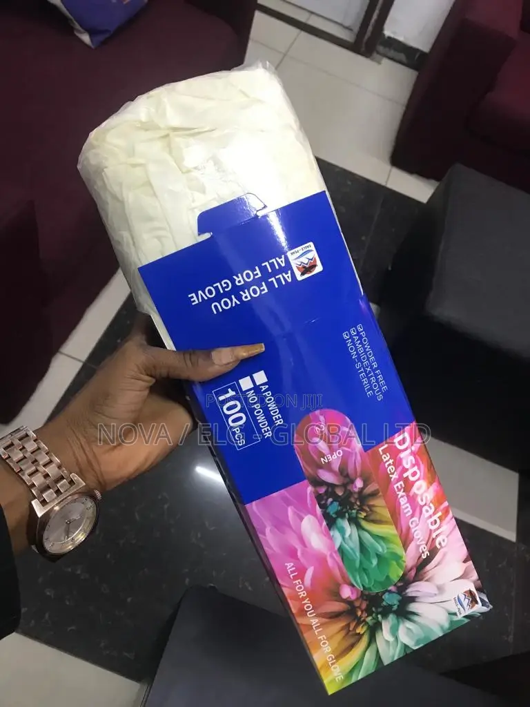 Latex Powder Free Examination Gloves