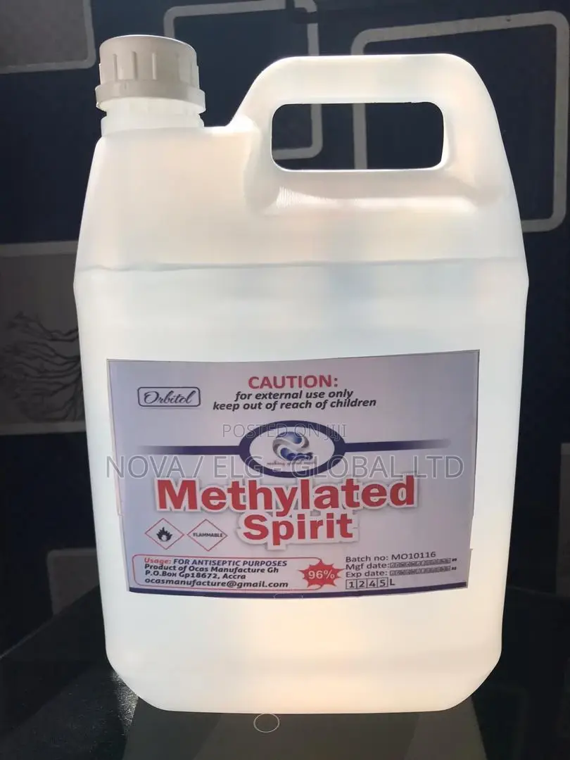Methylated Spirit /Rubbing Alcohol Sanitizer/Alcohol Based
