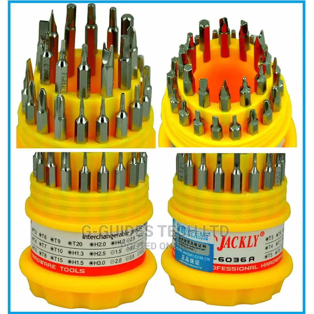 Jackly JK 6036-A 31 In 1 Magnetic Screwdriver Set