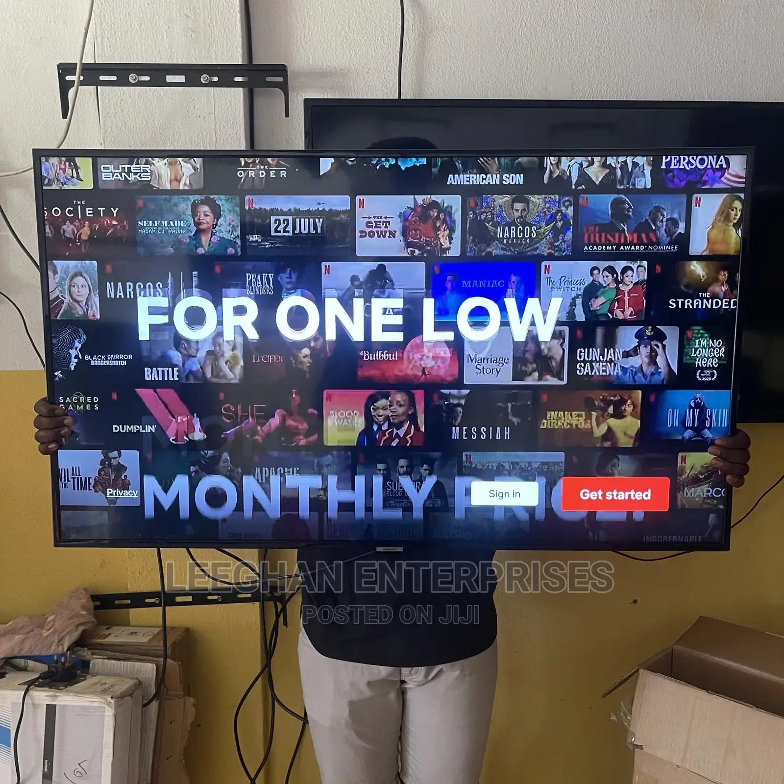 50”Samsung Smart Tv Series 7