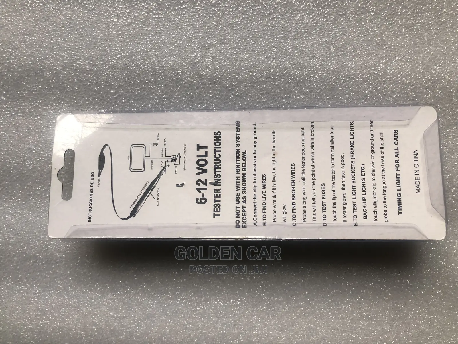 Car 6V,12V Circuit Tester Pen