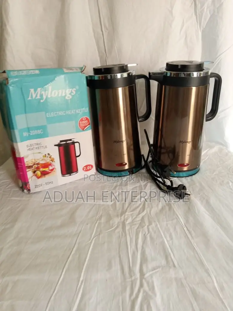 4l Durable Kettle With Flask
