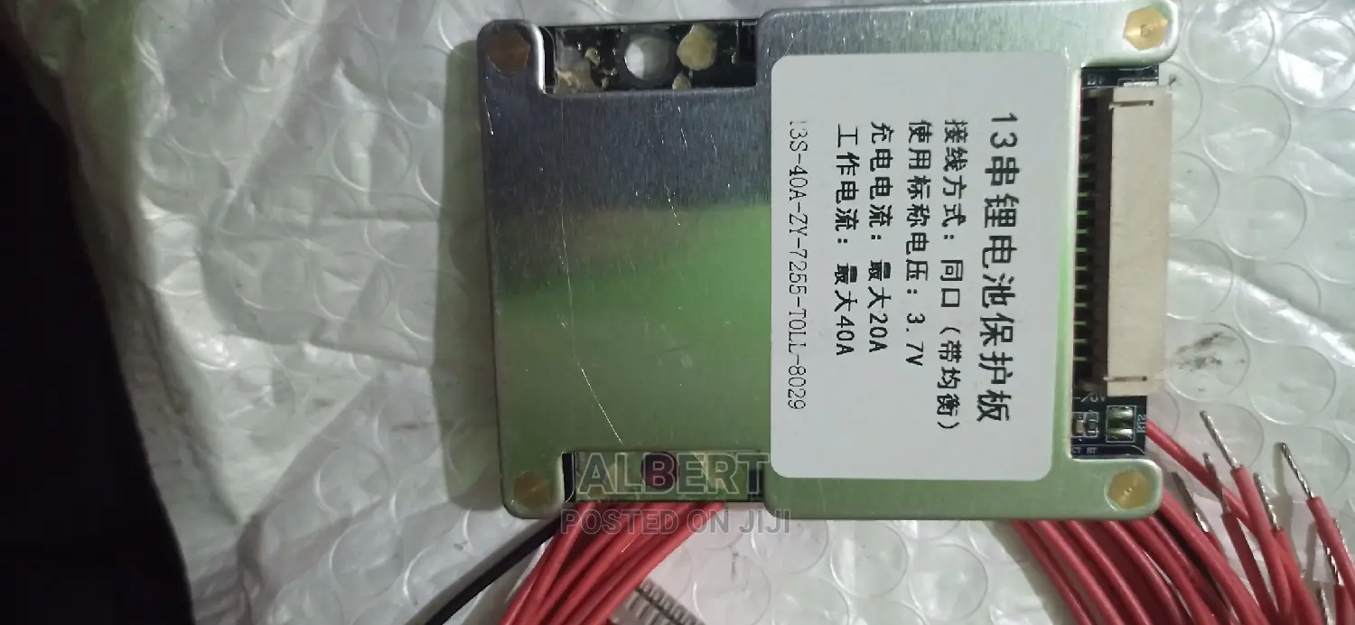 13S 40A BMS 3.7v 48v Pack