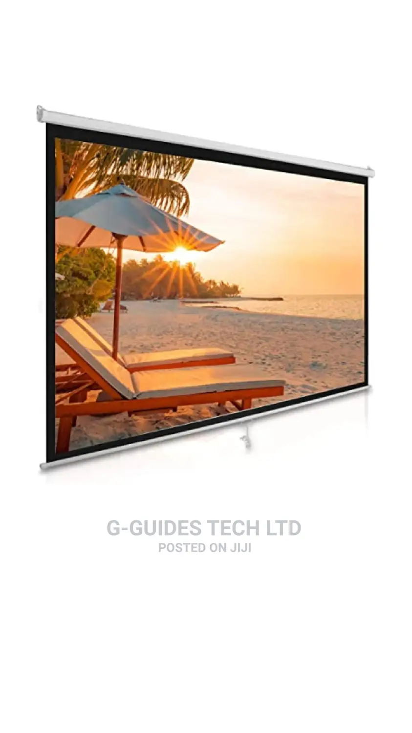 243cm X 243cm Manual Projector Screen