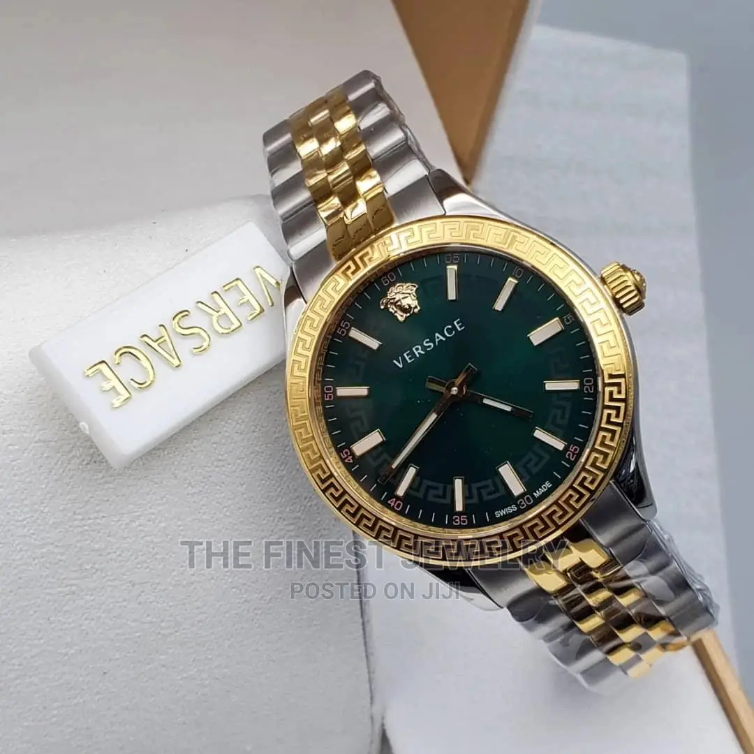 Versace Hellenyium Gold Bracelet Watch