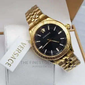 Versace Gold Bracelet Watch
