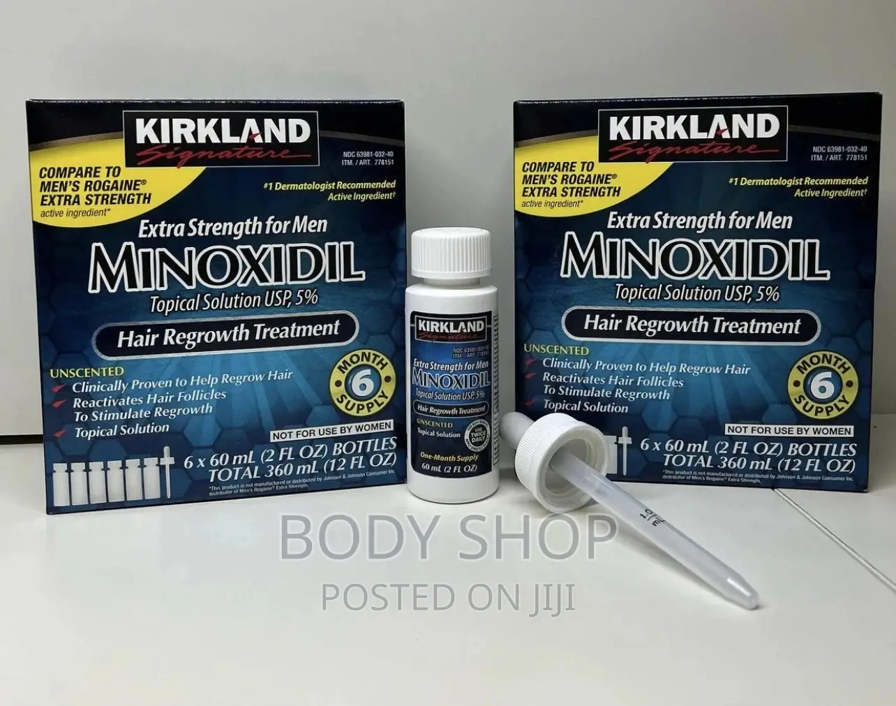 Undiluted Kirkland Minoxidil -Full Pack(Sealed and Original)