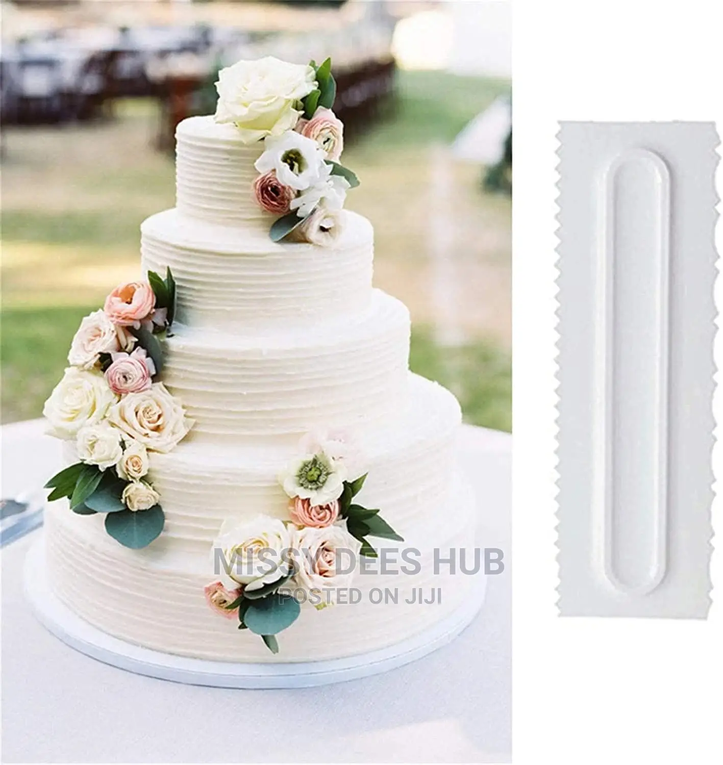 Cake Decorating Tool / Scraper - 4pcs