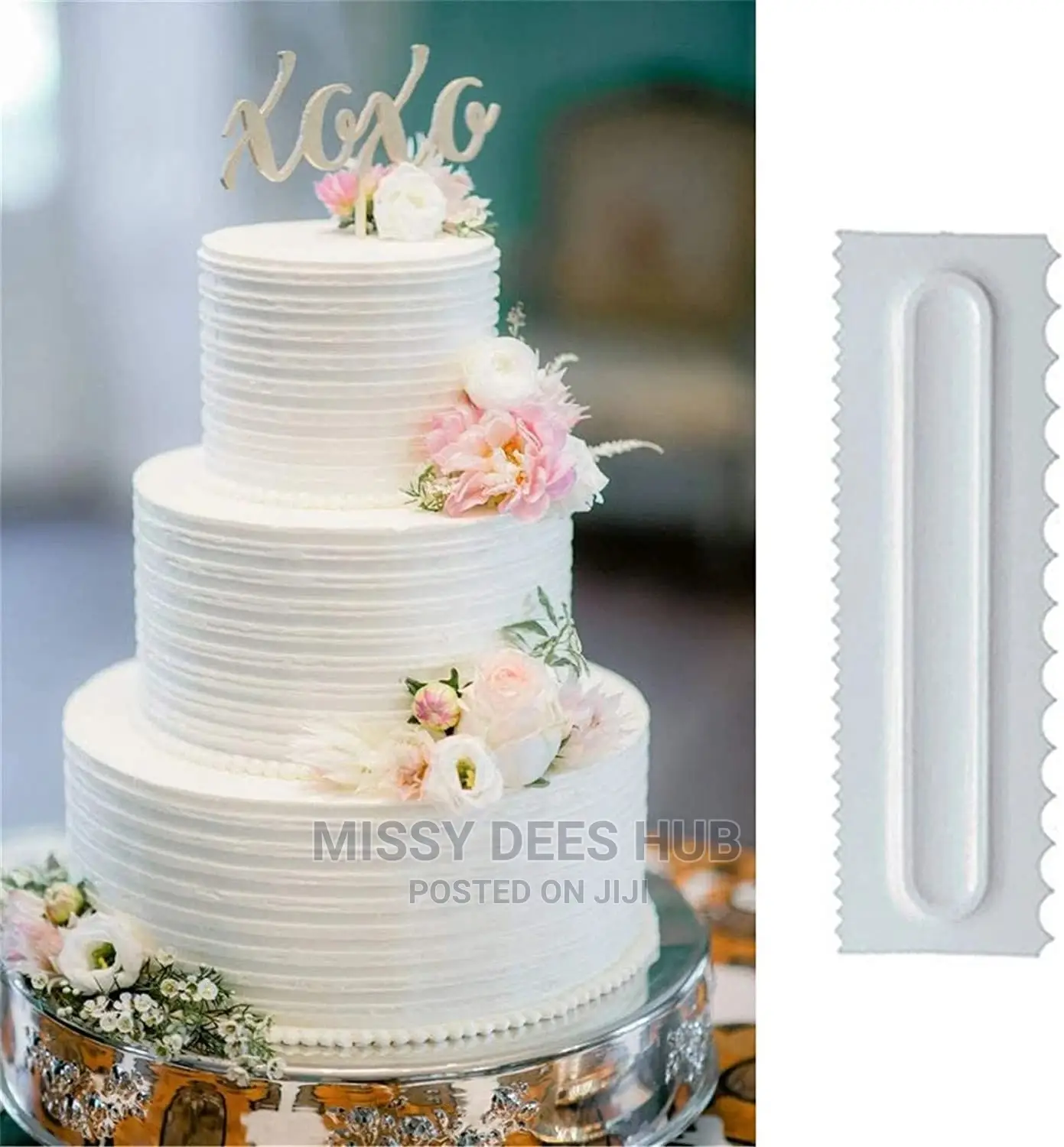 Cake Decorating Tool / Scraper - 4pcs