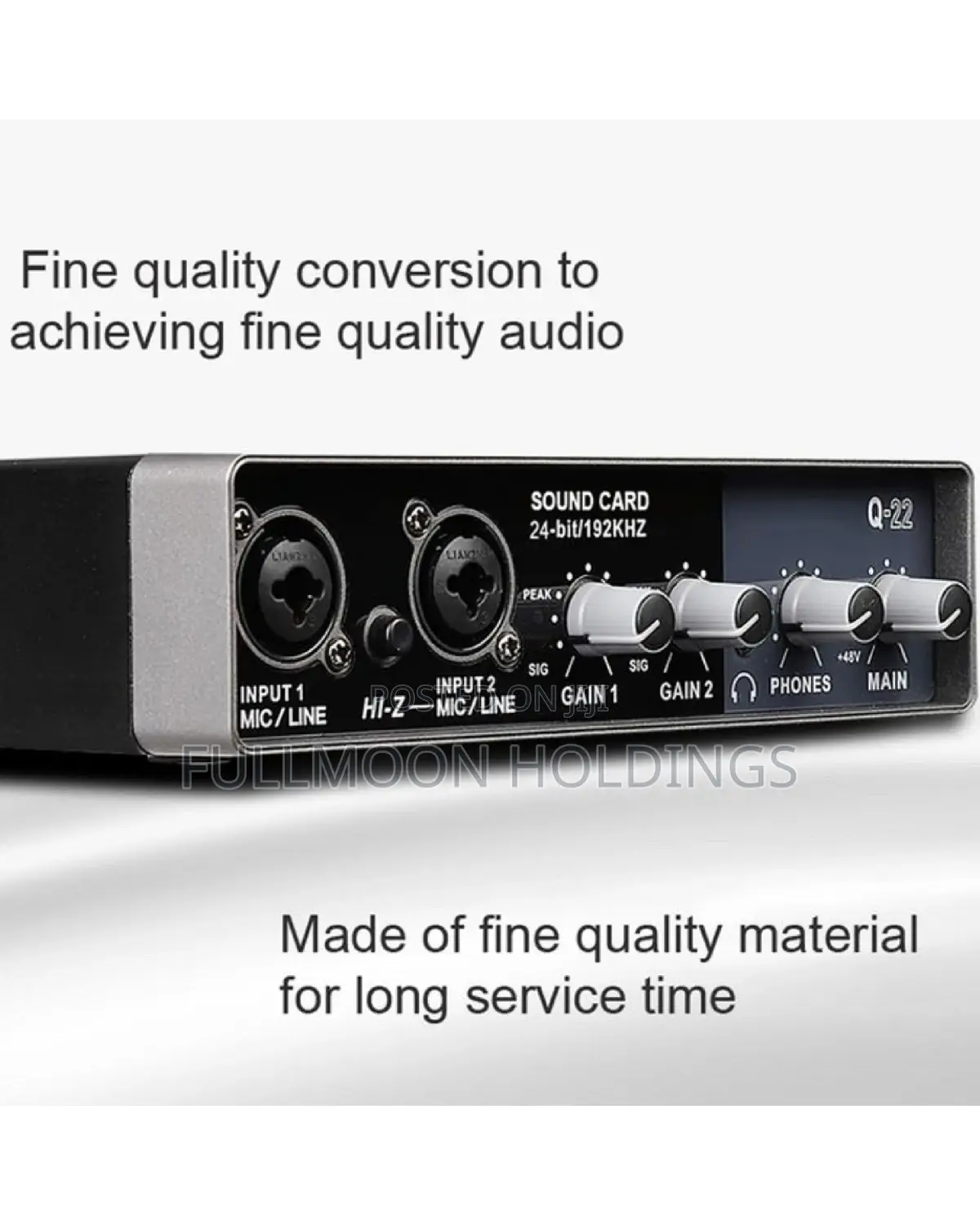 Professional USB Sound Card / Audio Interface