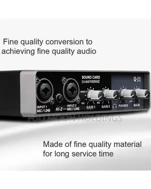Professional USB Sound Card / Audio Interface