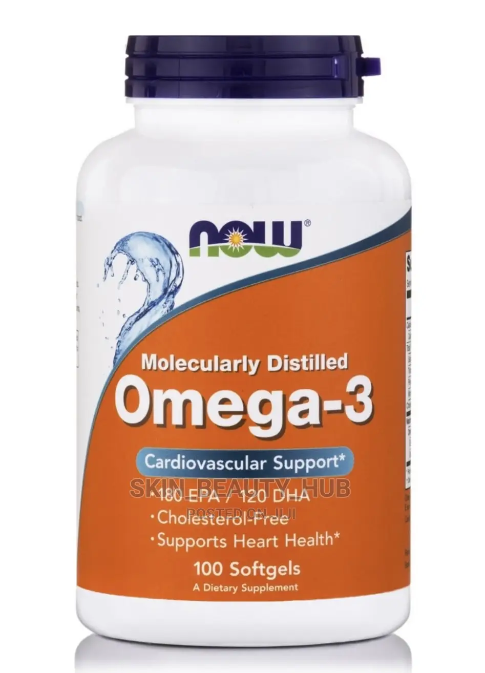 Now Omega 3 Softgels 100s