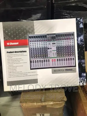 Yamaha MPX-16 Usb Raw Mixer Console