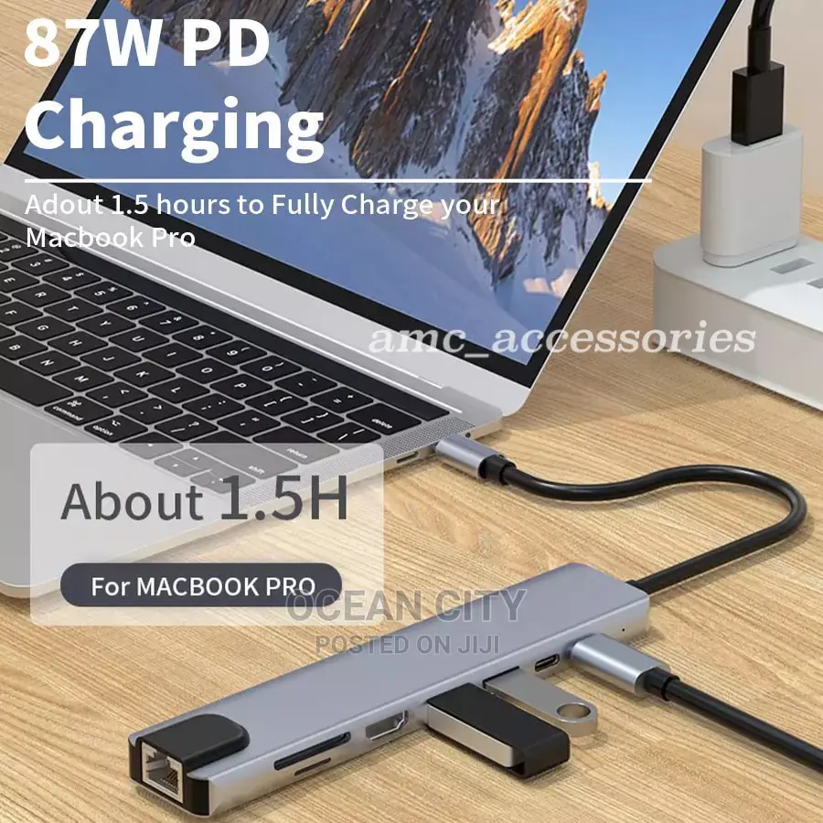 8-in-1 USB Type C Adapter / HDMI
