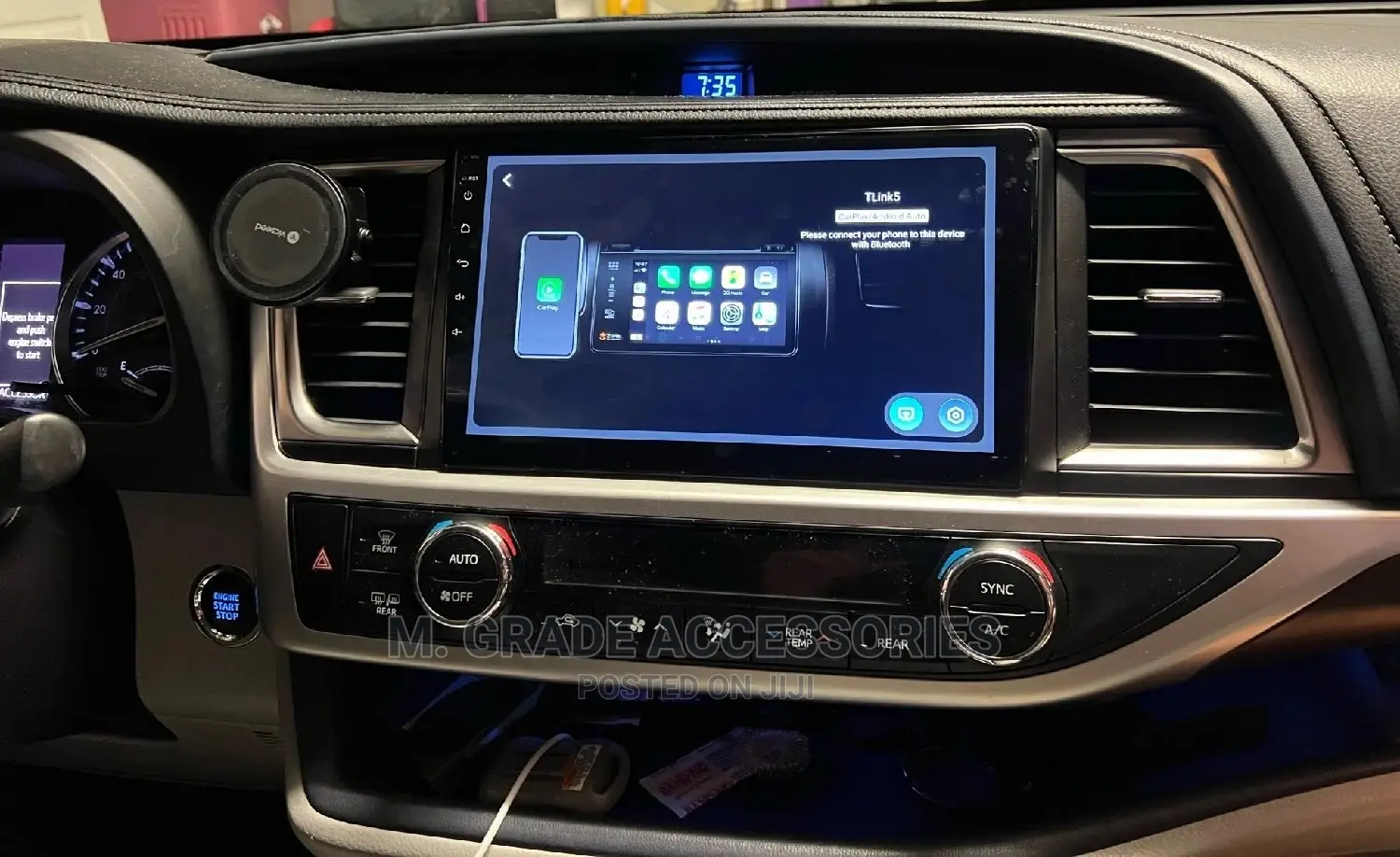 Universal Android Radio Apple Carplay Android Auto NO FRAME