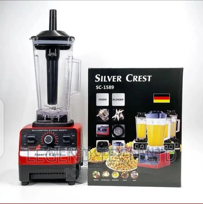 Sliver Crest Single N Double Cup Blender (Home Commercial)