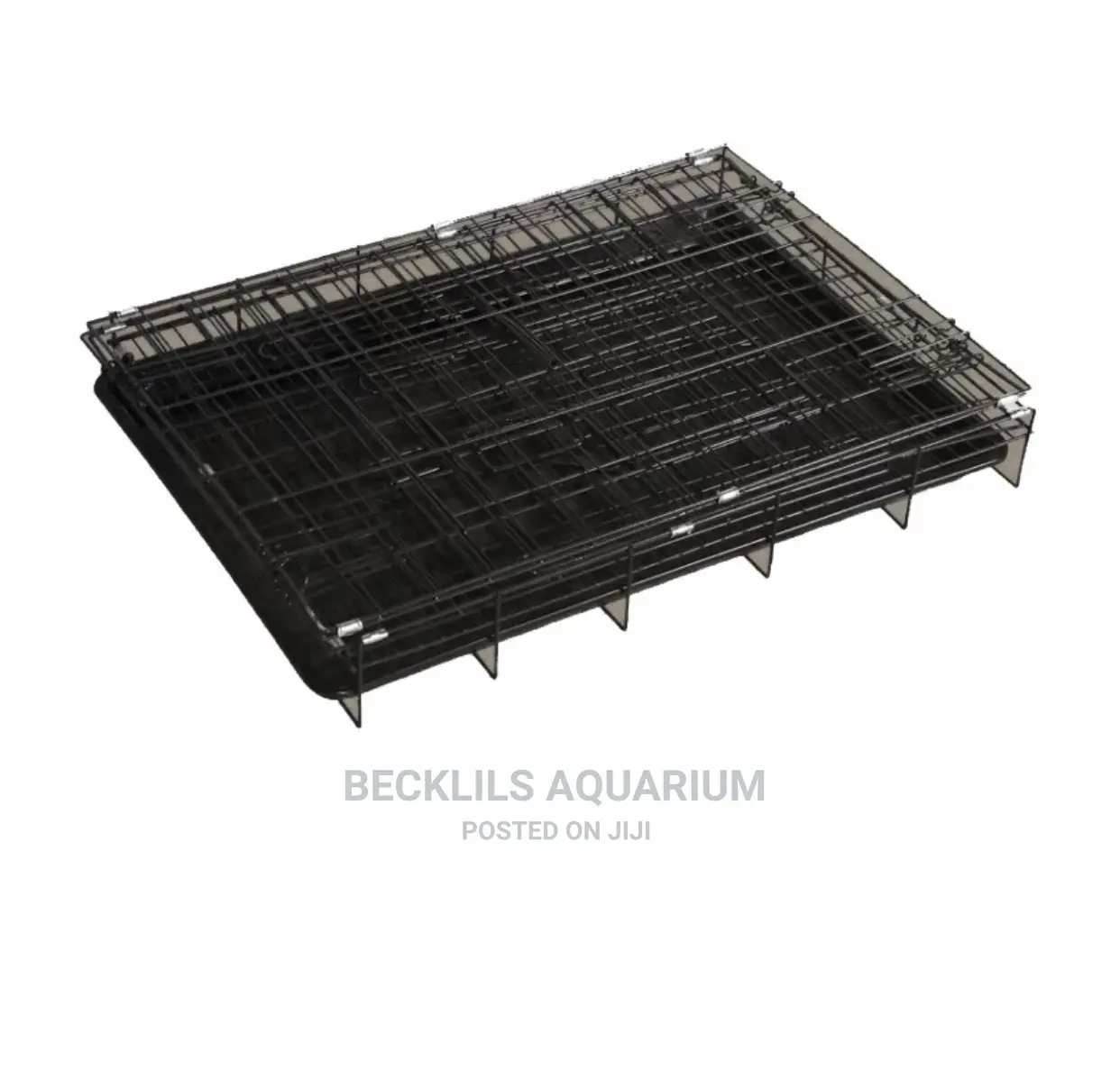 Indoor Metallic Dog Cage