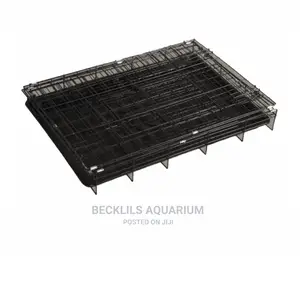 Indoor Metallic Dog Cage
