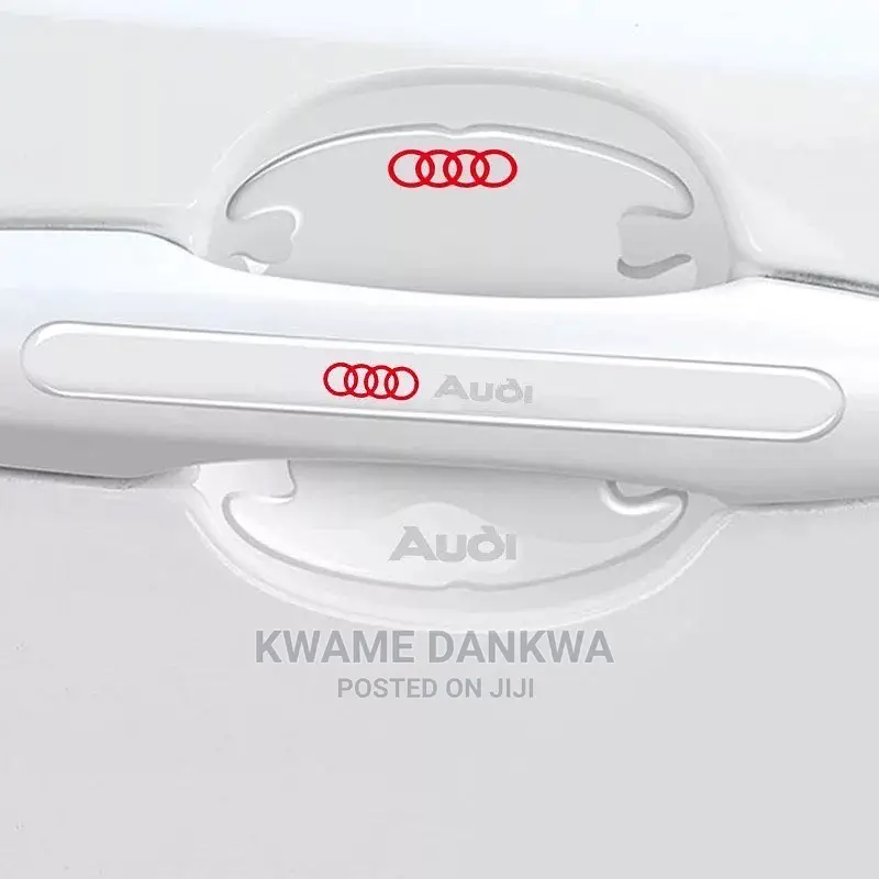 Transparent Car Model Logo Door Handle Anti Scratch Stickers