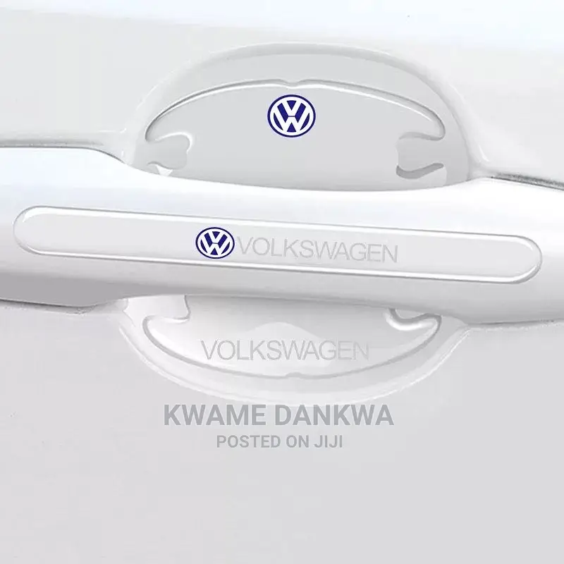 Transparent Car Model Logo Door Handle Anti Scratch Stickers