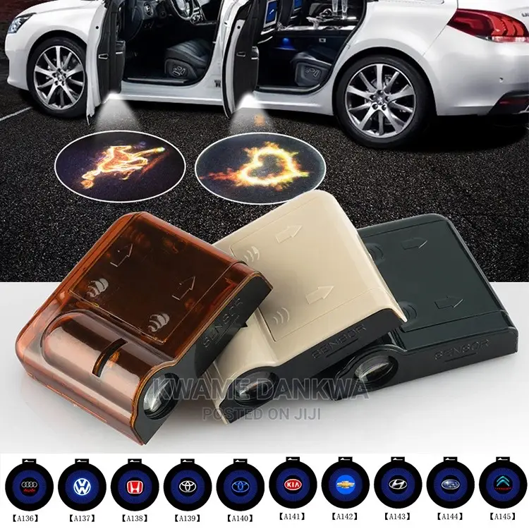 HD Car Model Logo Welcome Light Projector