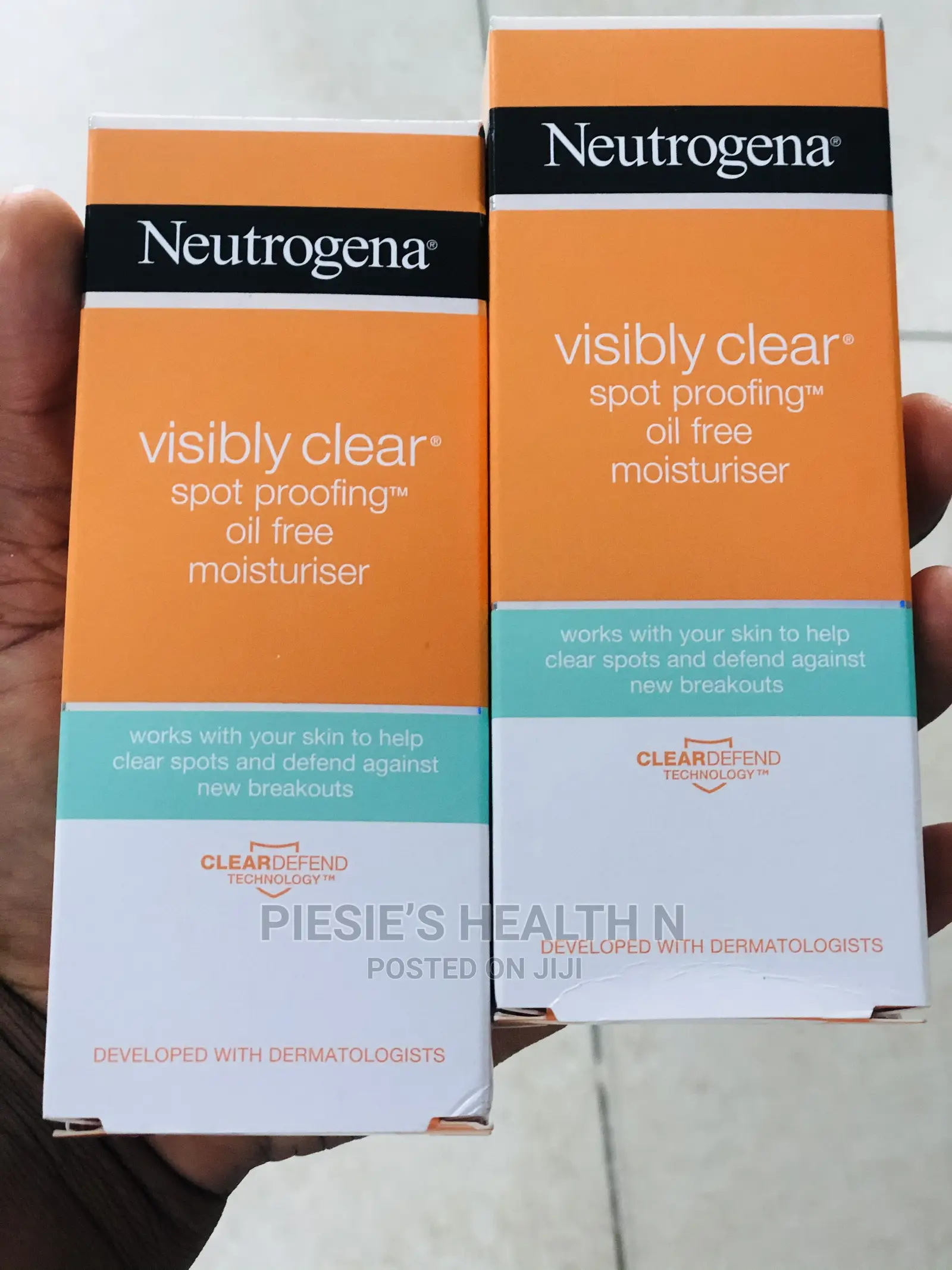 Visibly Clear Spot Proofing Oil Free Moisturizer