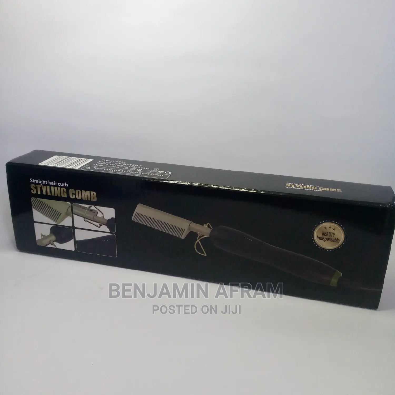 Hair Straightener Heat Comb